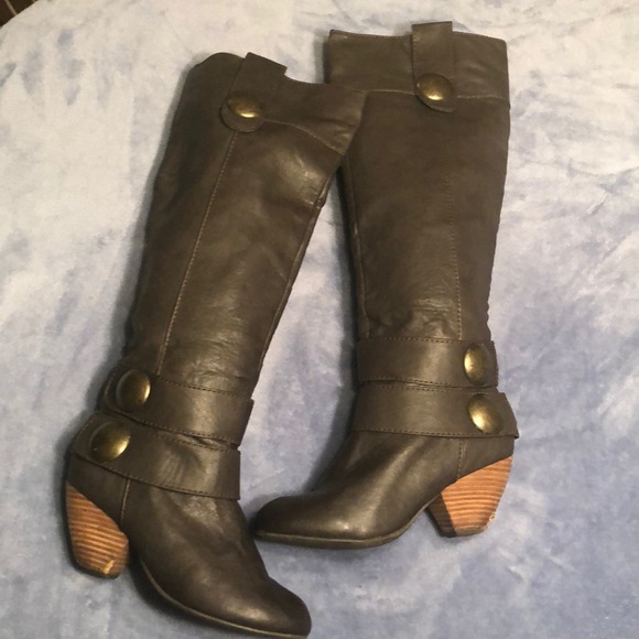 Blowfish Shoes - Blowfish Chocolate Brown Knee Boot